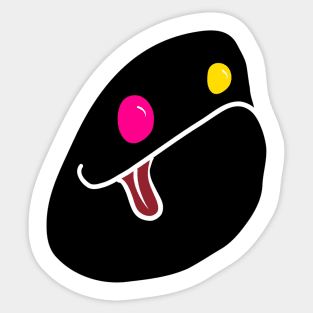 blob face Sticker